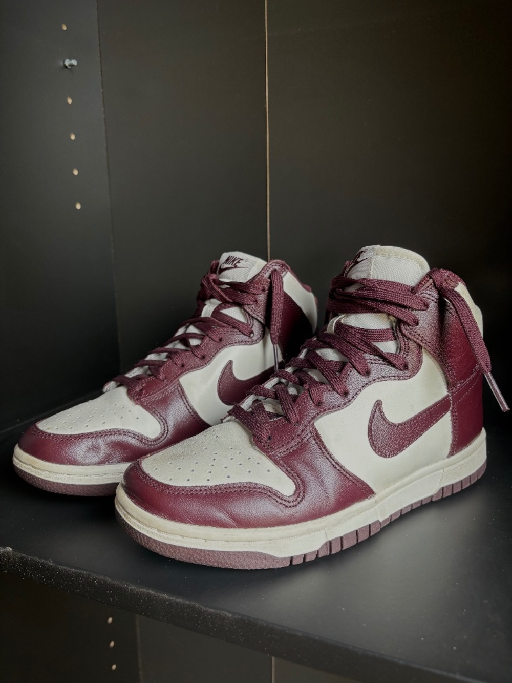 Nike Dunk High “Burgundy Crush”